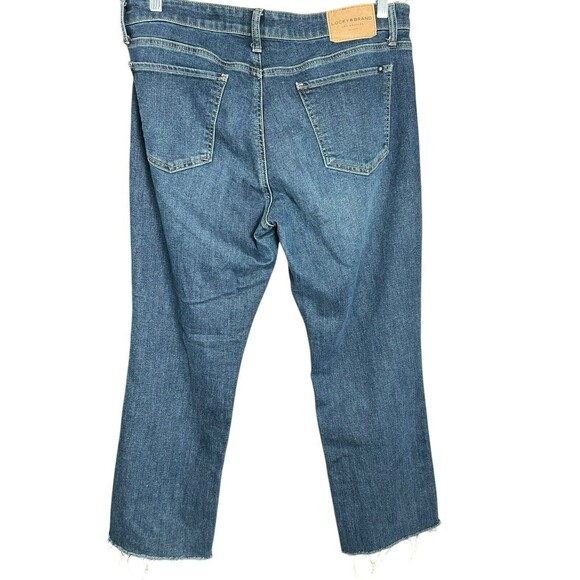 Lucky Brand Jeans Womens 14/32 Sweet‎ Straight Mid Rise Stretch Medium Petite - Picture 5 of 9